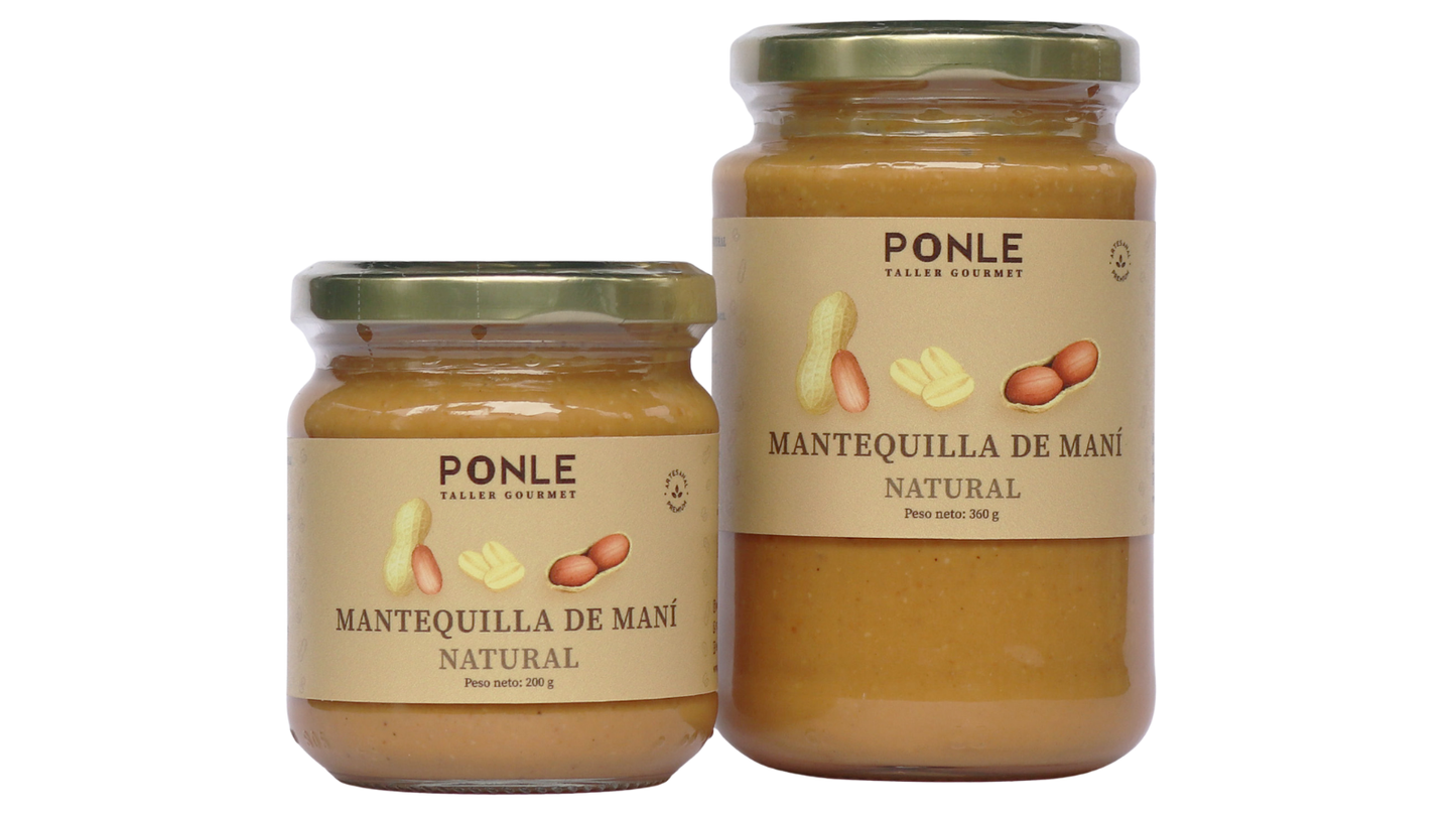 Mantequilla de Maní Natural