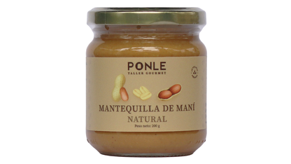 Mantequilla de Maní Natural