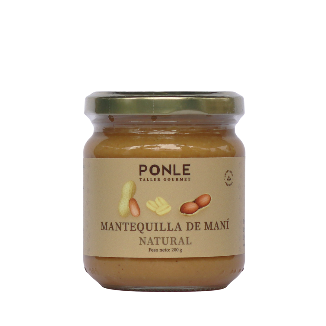 Mantequilla de Maní Natural