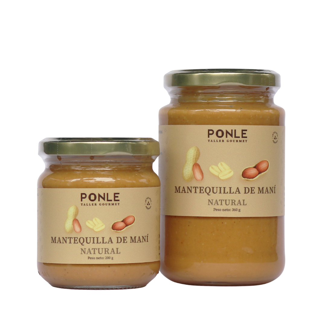 Mantequilla de Maní Natural