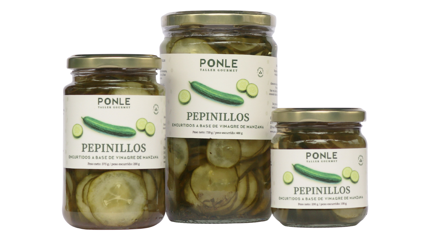 Encurtido de Pepinillos Laminados