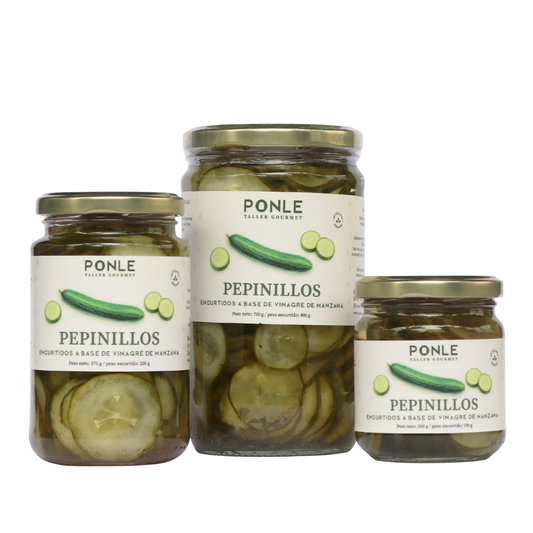 Encurtido de Pepinillos Laminados