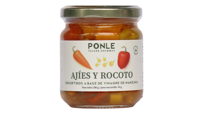 Encurtido de Ajíes y Rocoto