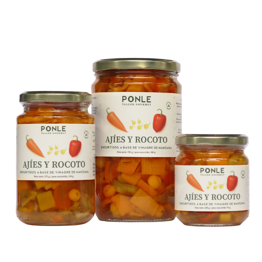 Encurtido de Ajíes y Rocoto
